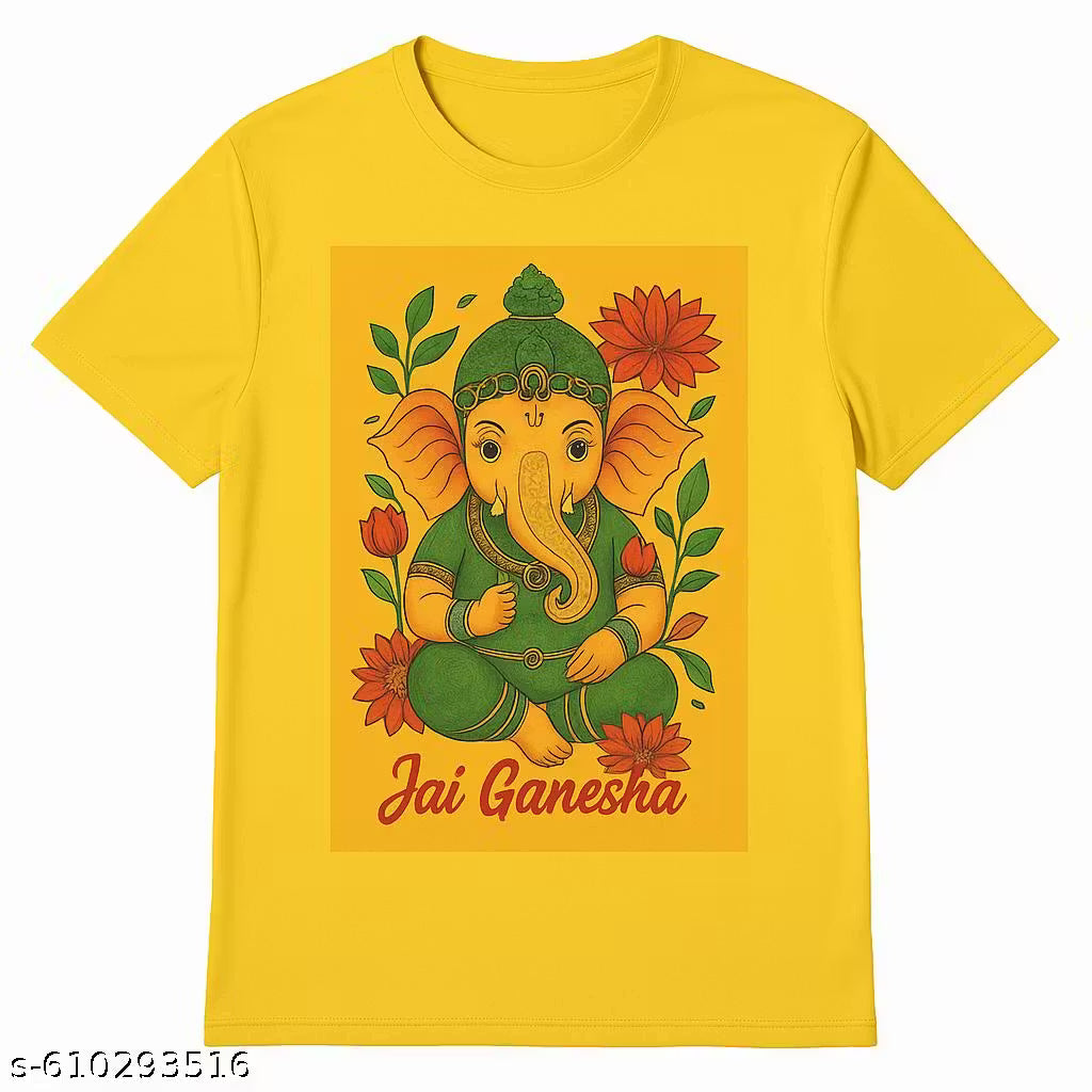 Jai Ganesha” T-shirts.