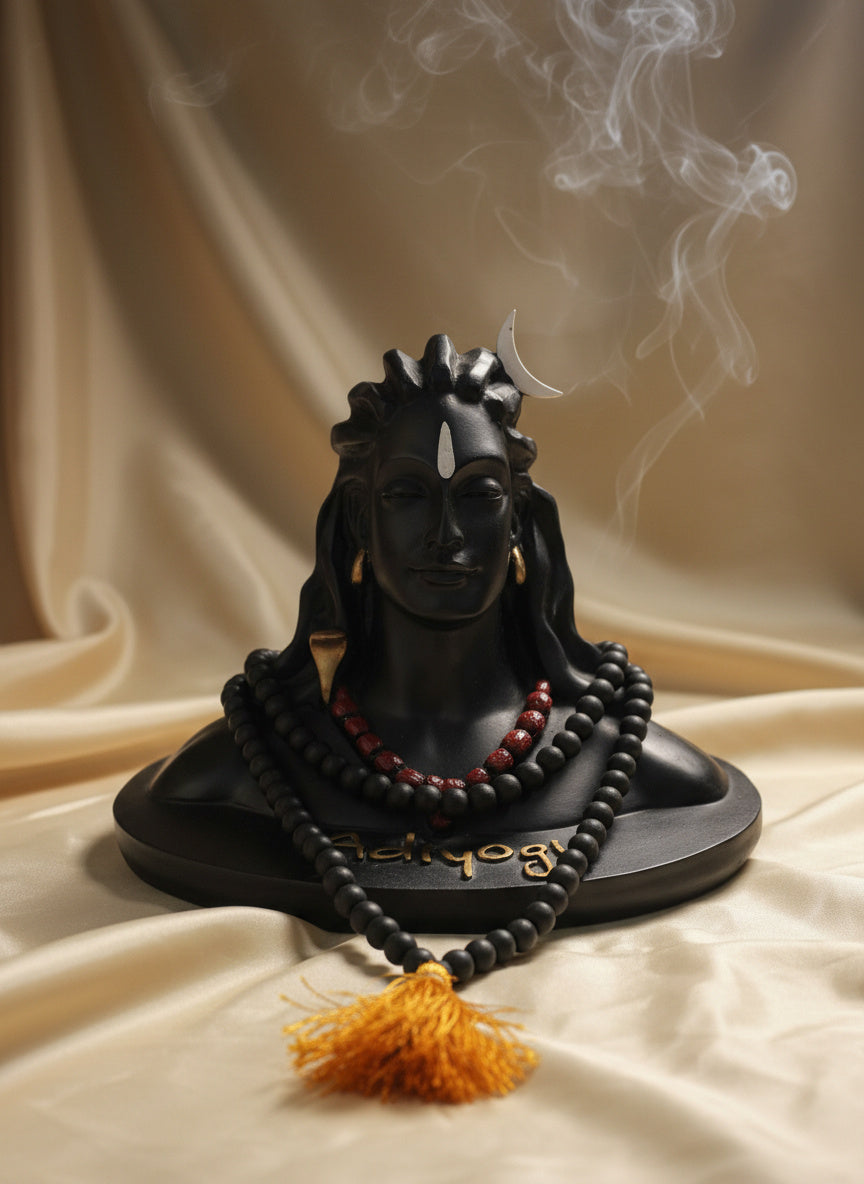 🕉️ Karringali Mala – Sacred Ebony Power